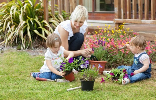 Refund and invoice processing for garden services